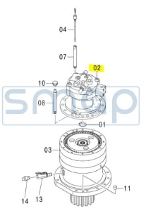 SWING MOTOR 4637117