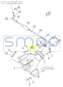 MOTOR ASSY GOVERNOR 7834-41-2003 
