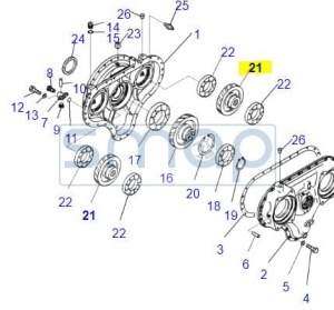 GEAR RING 21M-38-11350 