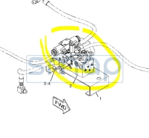 CATERPILLAR VALVE 2563089