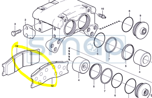 BRAKE PADS 11709042