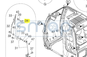 WIPER STAND 4456433