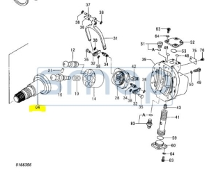 PUMP SHAFT 2038877