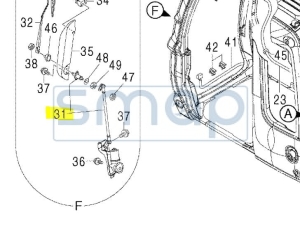 WIPER MOTOR 4453690