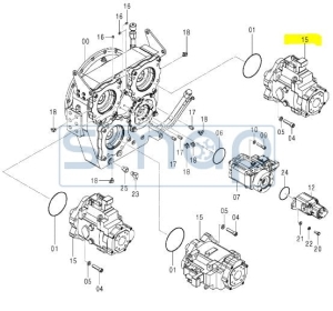 HYDRAULIC PUMP 4635645