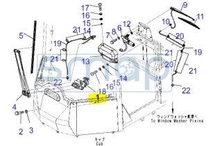WIPER MOTOR 418-923-3932